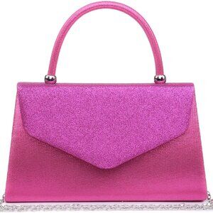 Women's Evening Bag Party Clutches Wedding Purses Cocktail Prom Handbags with Fr